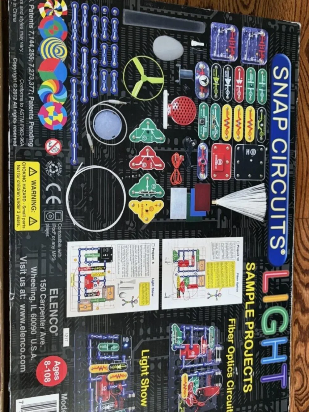 Elenco Snap Circuits Light Kit SCL175 Stem Projects Educational Electronics Kids